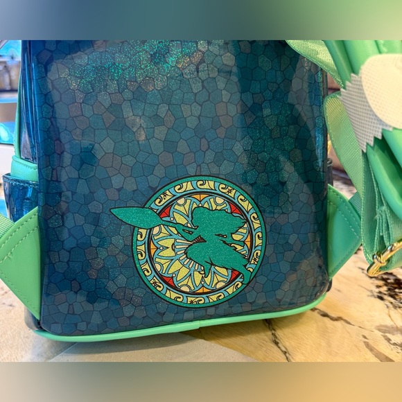 NWT Loungefly Disney Princess Stained Glass Collection: Moana Mini-Backpack - Picture 3 of 11